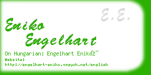 eniko engelhart business card